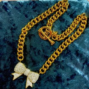 Juicy Couture Bow Necklace